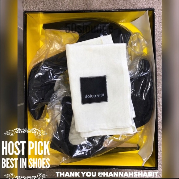 Dolce Vita Black Heels Size 10 - Picture 7 of 7